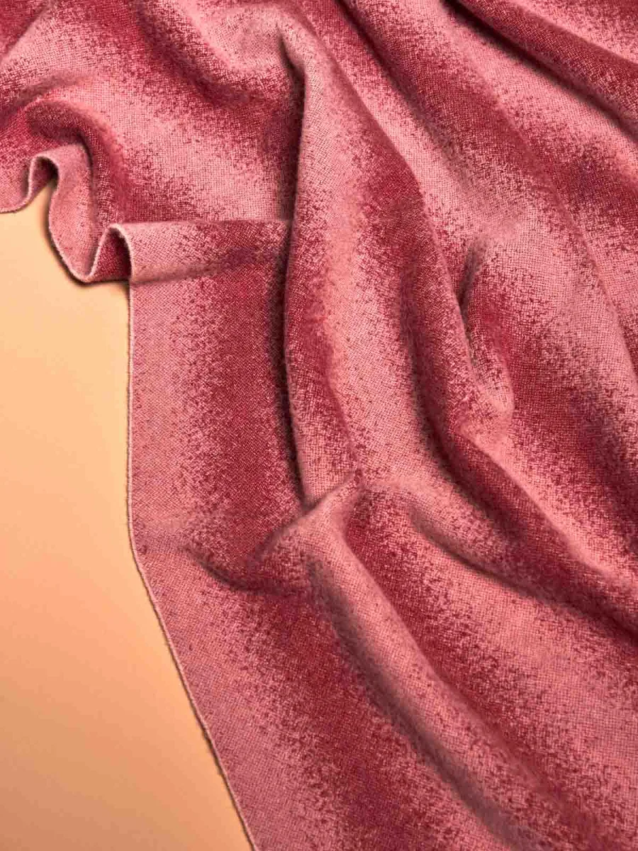 Vlnená deka Tide ružová