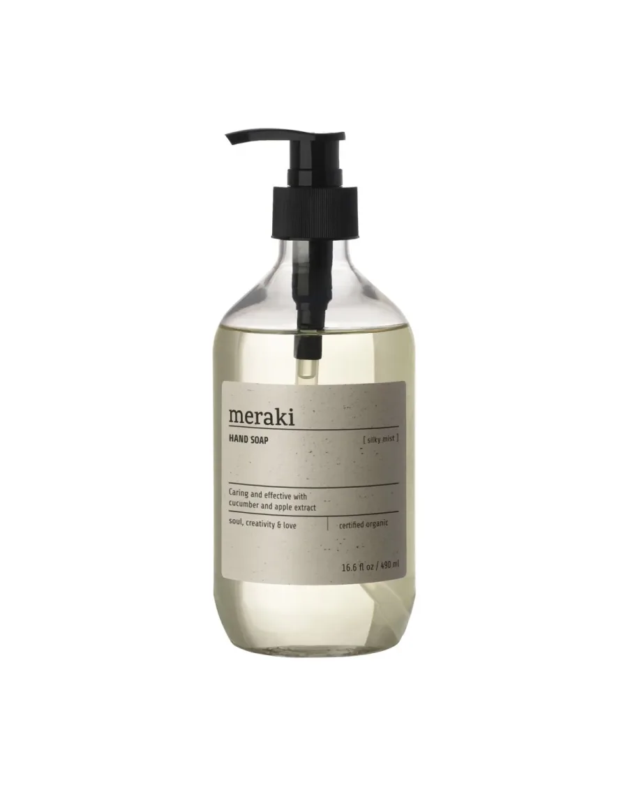 tekuté mydlo meraki silky mist argao
