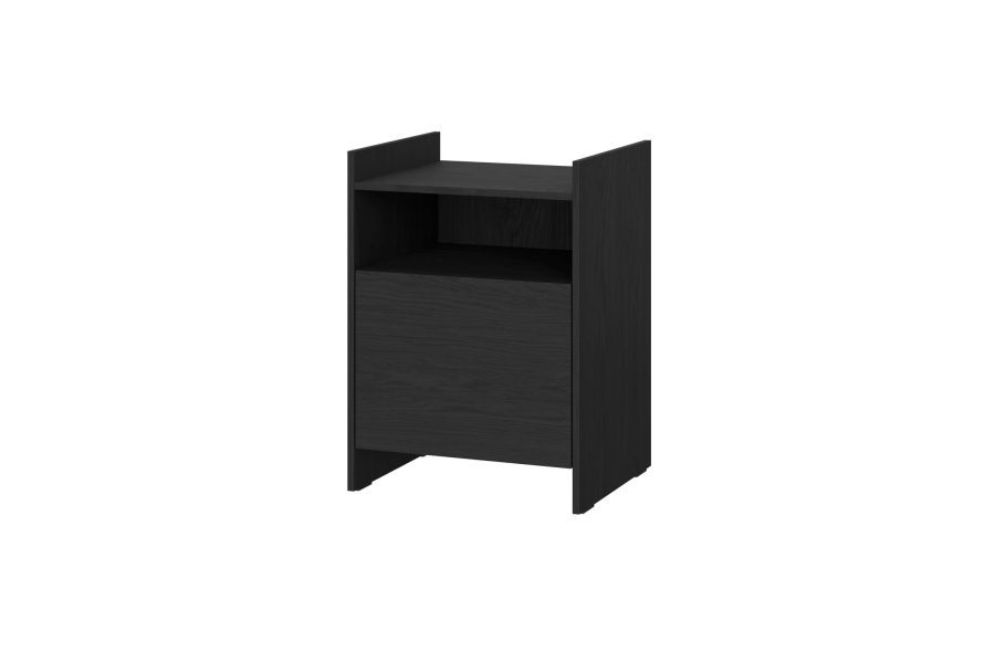 dizajnový nočný stolík toopt nooma argao čierny dub